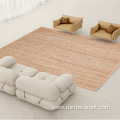 Handmade natural fiber large jute braided rugs